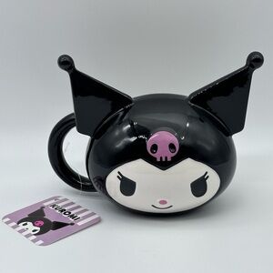 Bioworld x Sanrio Kuromi 3D Sculpted Character 10 Oz Ceramic Mug